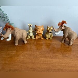 Ice Age 2 Burger King Kid's Meal Character Toy Lot